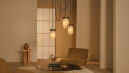 CTO Lighting Yukimi Triple Pendant Antique Bronze / Standard