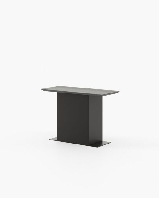 Laskasas HIDRA center side table module wih smartphone charger Nest & Side Table Grey Eucalyptus Veneer Matte