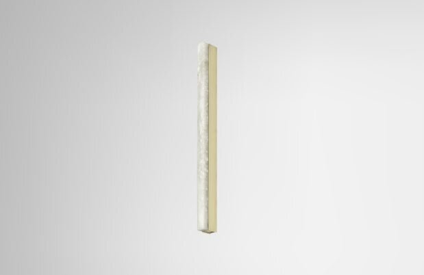 CTO Lighting Artes 900 - IP44 - DALI-A Wall Light satin brass with satin brass details and honed alabaster