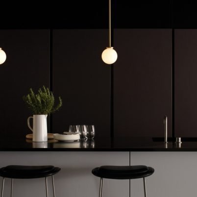 CTO Lighting Mezzo - DALI-A Pendant Light satin brass