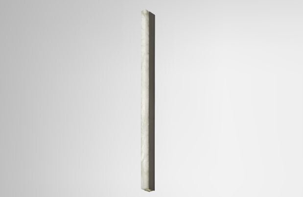 CTO Lighting Artes 1200 Wall Light bronze with bronze details and honed alabaster