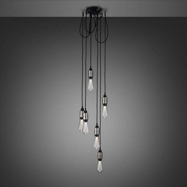 Buster + Punch RHK-07316 Multi-pendant - Hooked 6.0 Pendant Light Steel