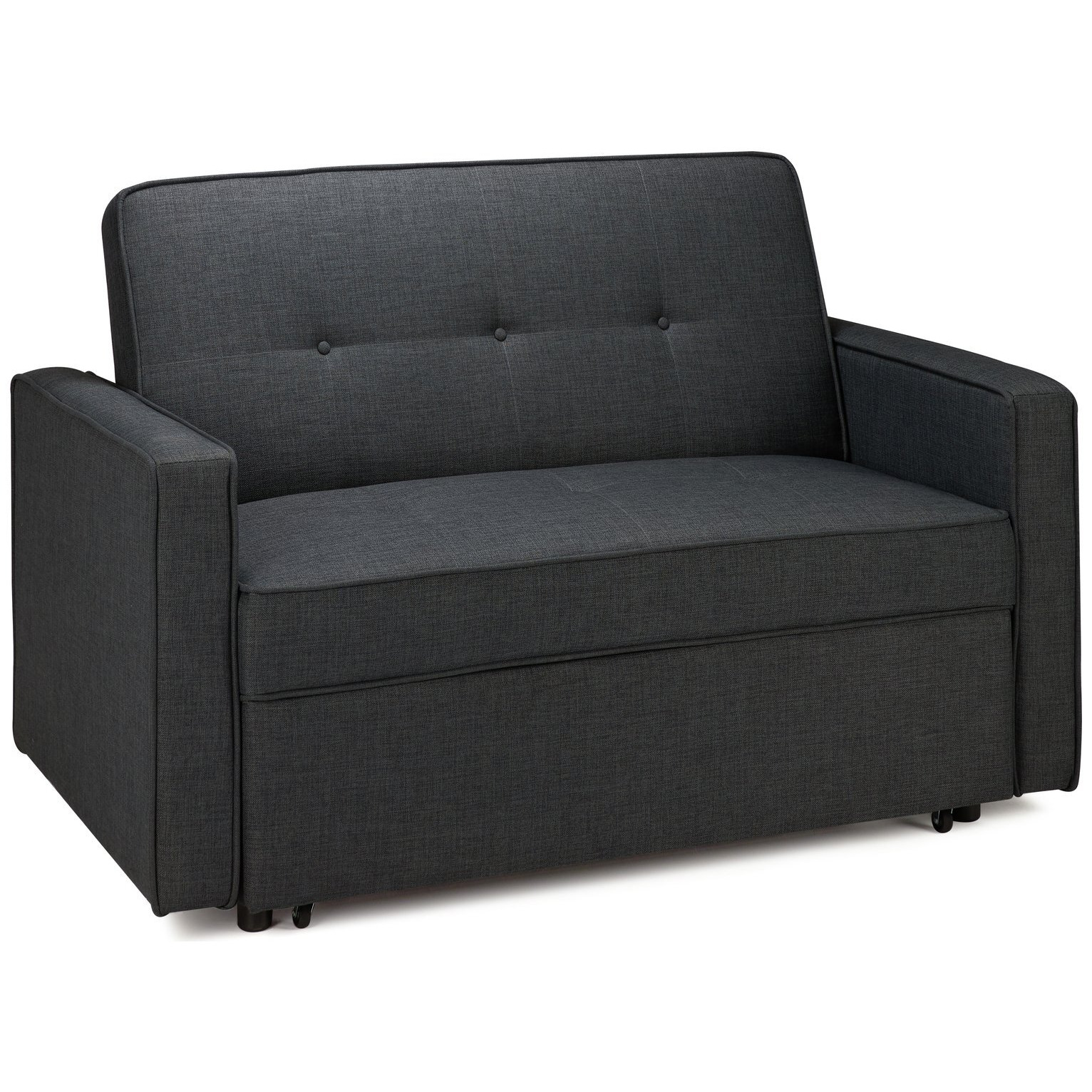 Birlea Otto Fabric 2 Seater Sofa Bed - Grey - image 1