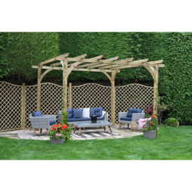 Forest Garden 3.6m x 3.6m Pergola