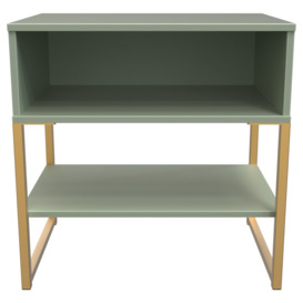 Messina Bedside Table - Green
