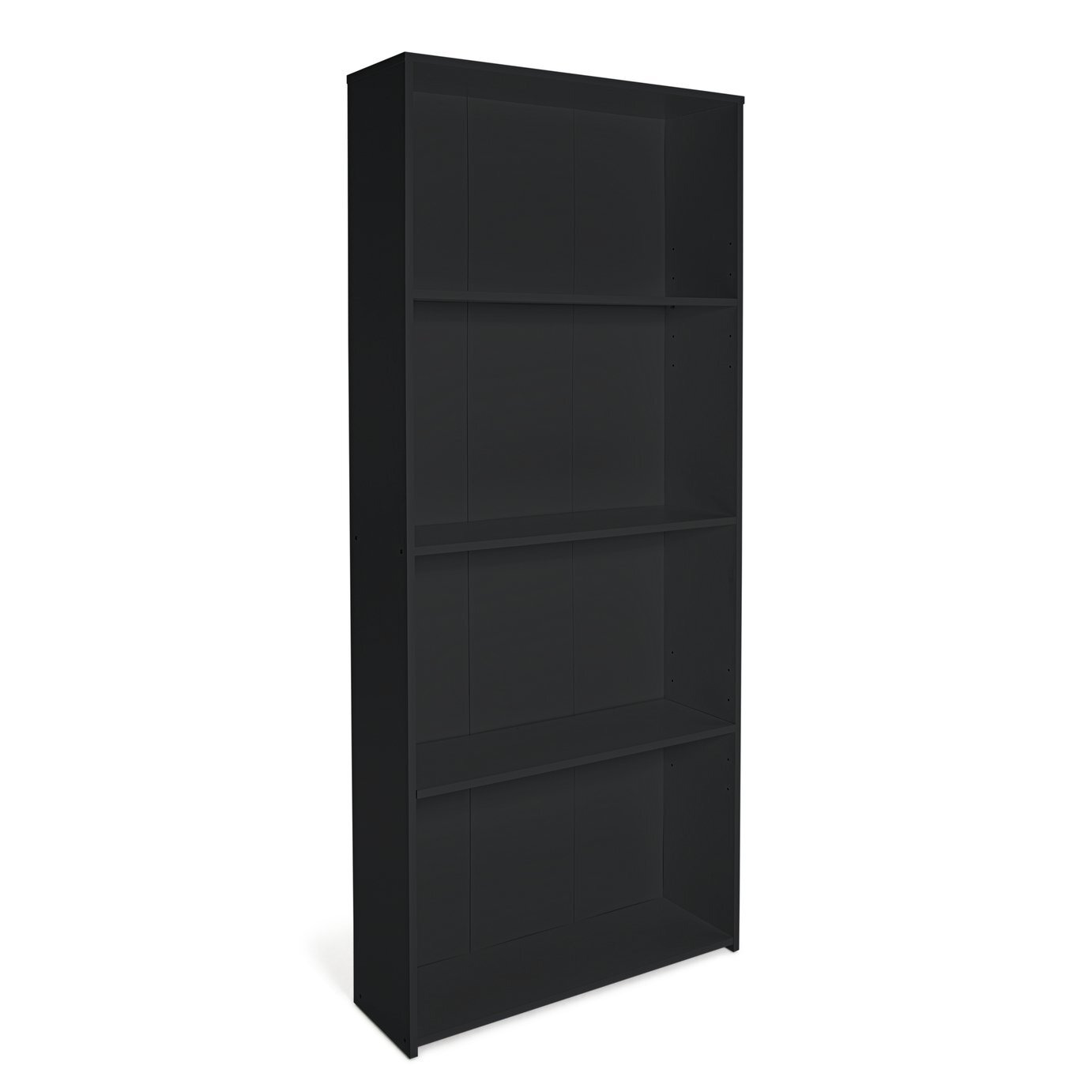 Argos Home Malibu Wide Bookcase - Black