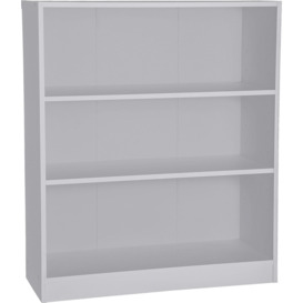 Argos Home Malibu Short Wood Effect Bookcase - Grey