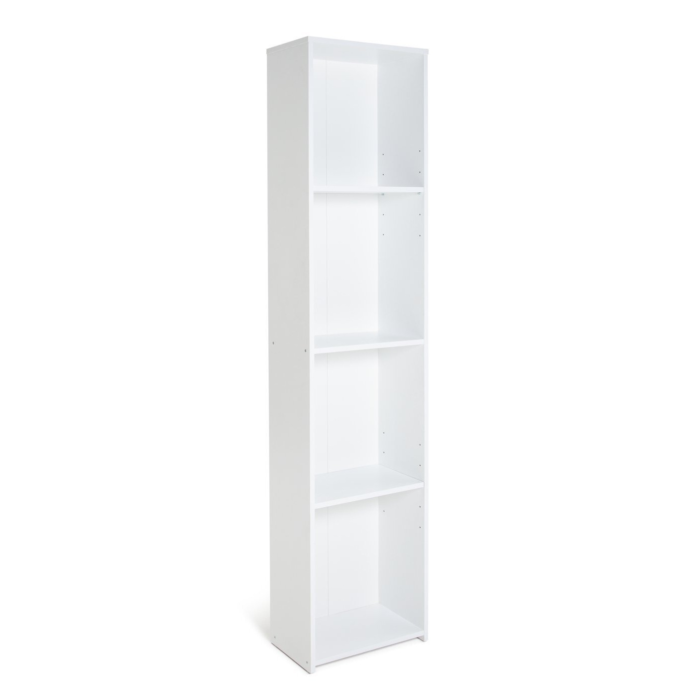 Argos Home Malibu Narrow Bookcase - White - image 1