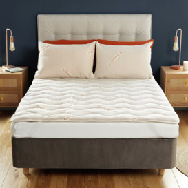 Silentnight Wellbeing Copper Infused Mattress Topper - SK - thumbnail 2