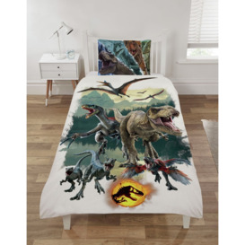 Jurassic World 3 Reversible Kids Bedding Set - Single - thumbnail 1