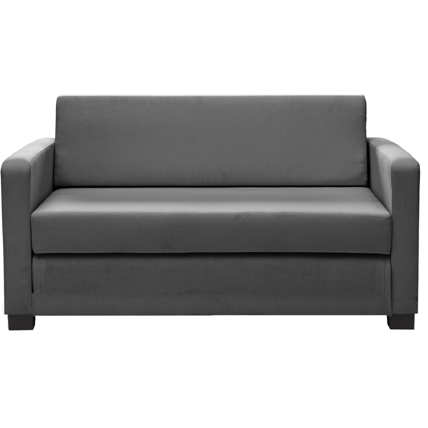 Argos Home Lucy 2 Seater Fabric Sofa Bed - Charcoal