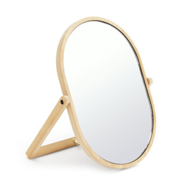 Innova Bamboo Vanity Dressing Table Mirror - Natural - thumbnail 1