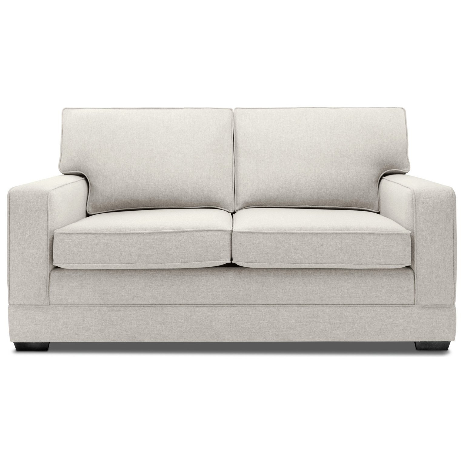 Jay-Be Modern Fabric 2 Seater Sofabed - Mink - image 1