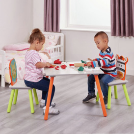 Liberty House Kids Lion And Zebra With 2 Chairs