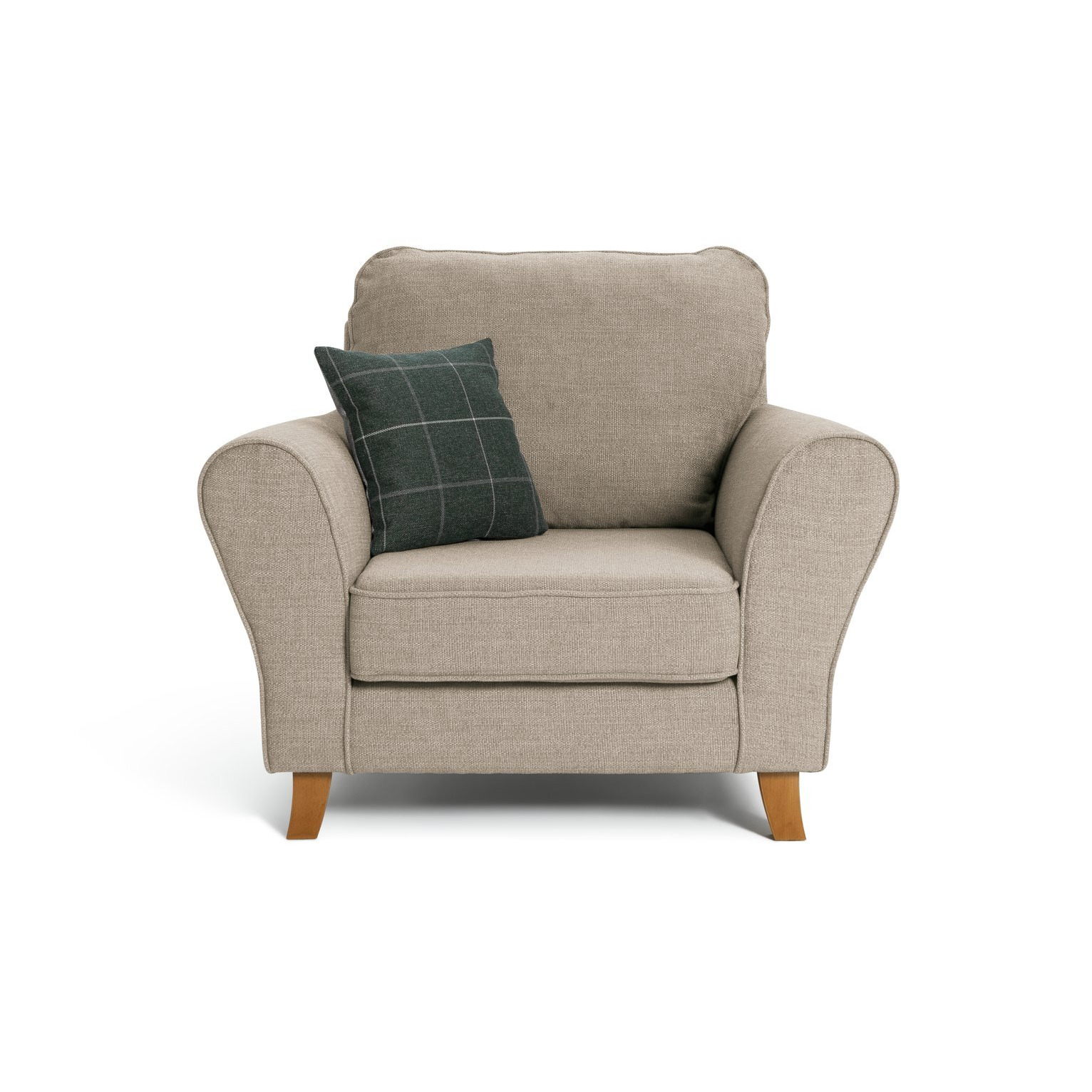 Argos Home Klara Fabric Armchair - Beige