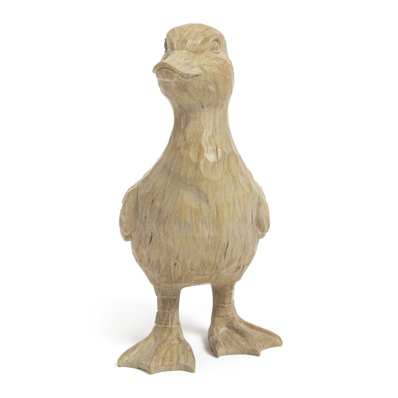Argos Home Wooden Duckling Ornament - Natural - image 1