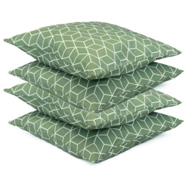 Streetwize Outdoor Cushion Green - Pack of 4 - thumbnail 1