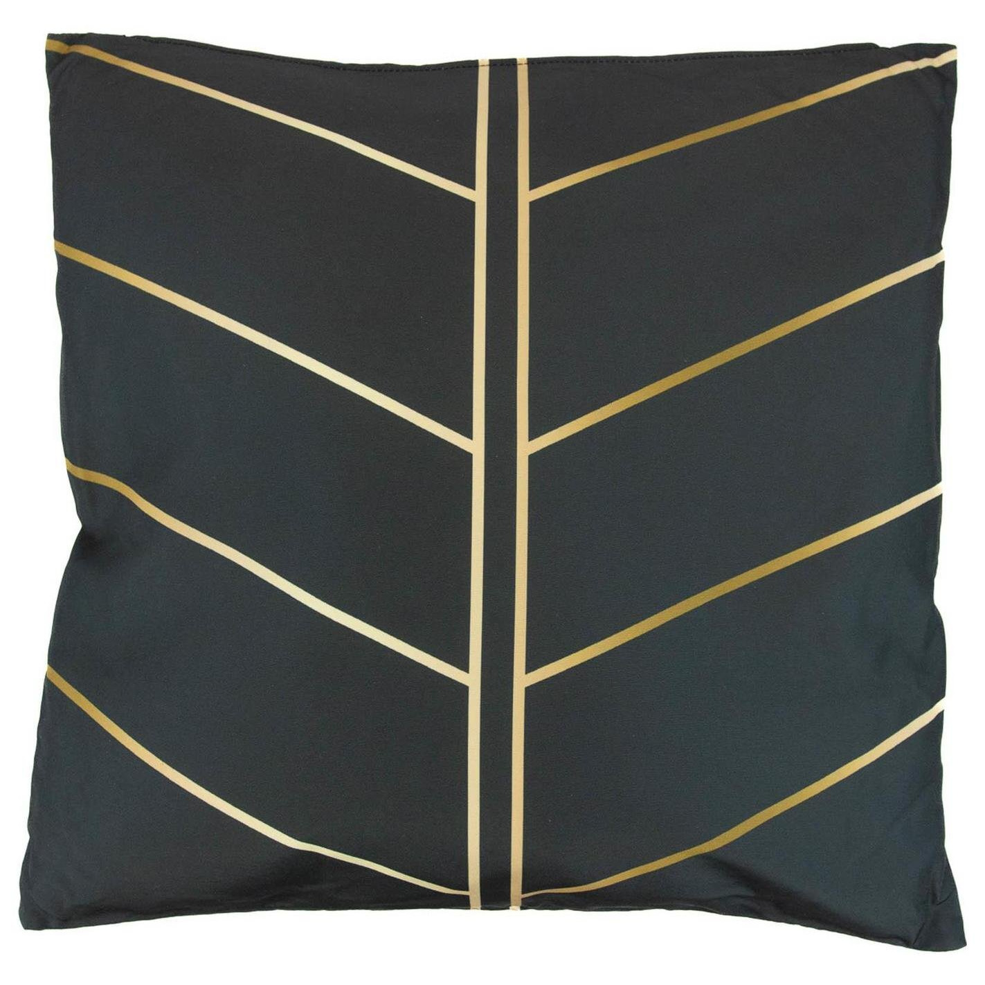 Streetwize Gold Palm Printed Outdoor Cushion - Pack of 4 - image 1