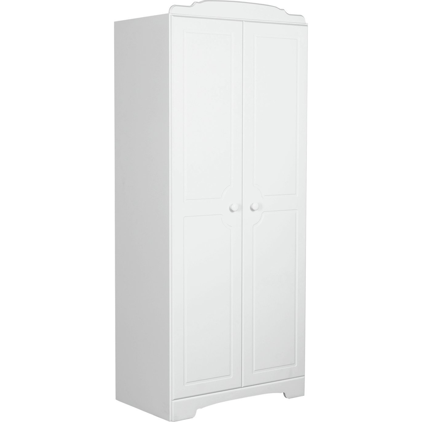 Argos Home Nordic 2 Door Wardrobe - Soft White - image 1