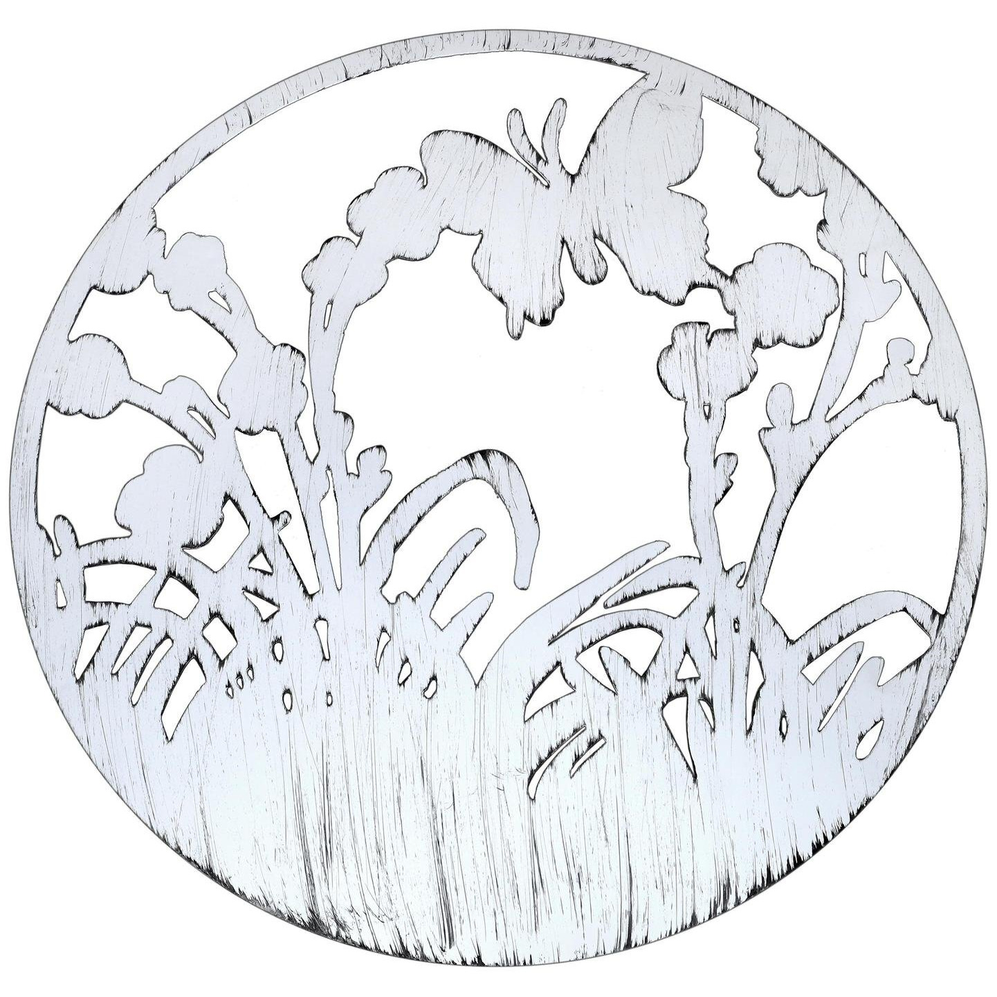 Garden by Sainsbury's Metal Floral Scene Garden Wall Art