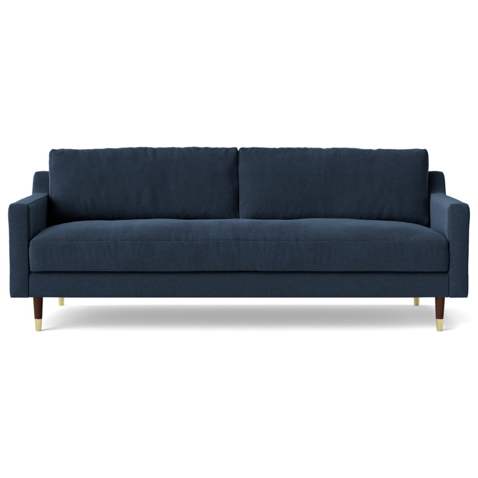 Swoon Rieti Fabric 3 Seater Sofa - Indigo Blue - image 1