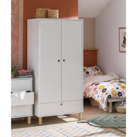 Habitat Kids Eden 2 Door Wardrobe - White