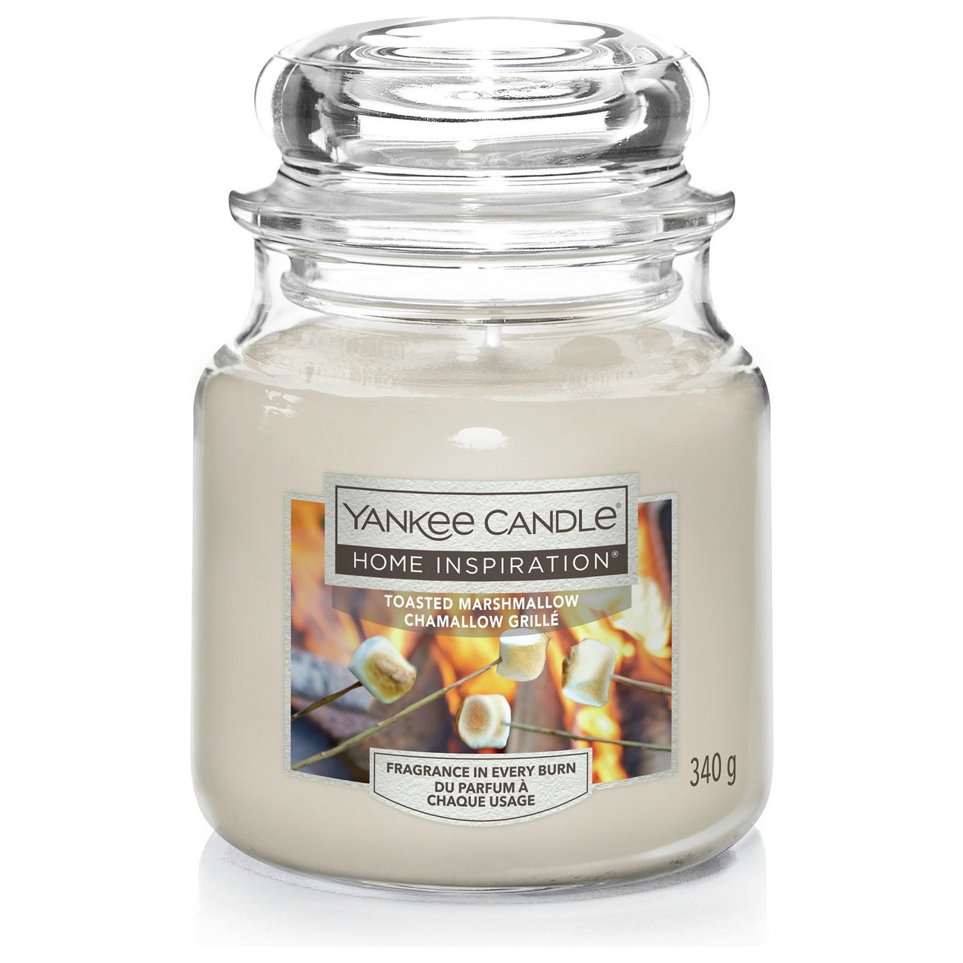 Yankee Home Inspiration Jar Candle - Toasted Marshmallow