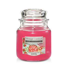 Yankee Home Inspiration Medium Candle - Sugared Strawberries
