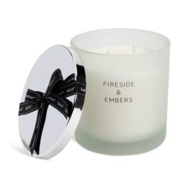 Habitat Large Candle with Lid - Luxe Fireside & Embers