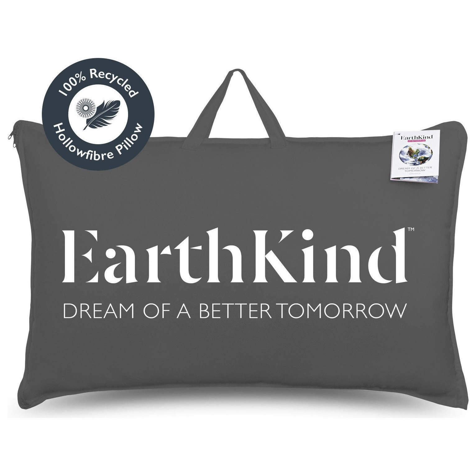 EarthKind Luxury Recycled Medium Pillow - image 1