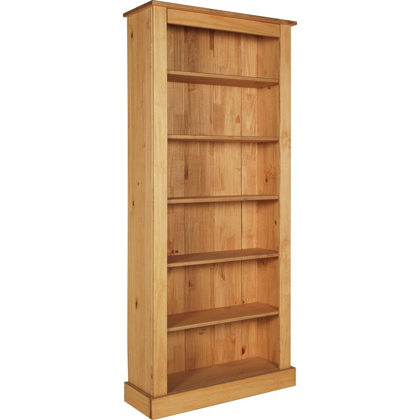 Argos Home 5 Shelf Solid Pine Bookcase - image 1
