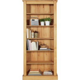 Argos Home 5 Shelf Solid Pine Bookcase - thumbnail 2