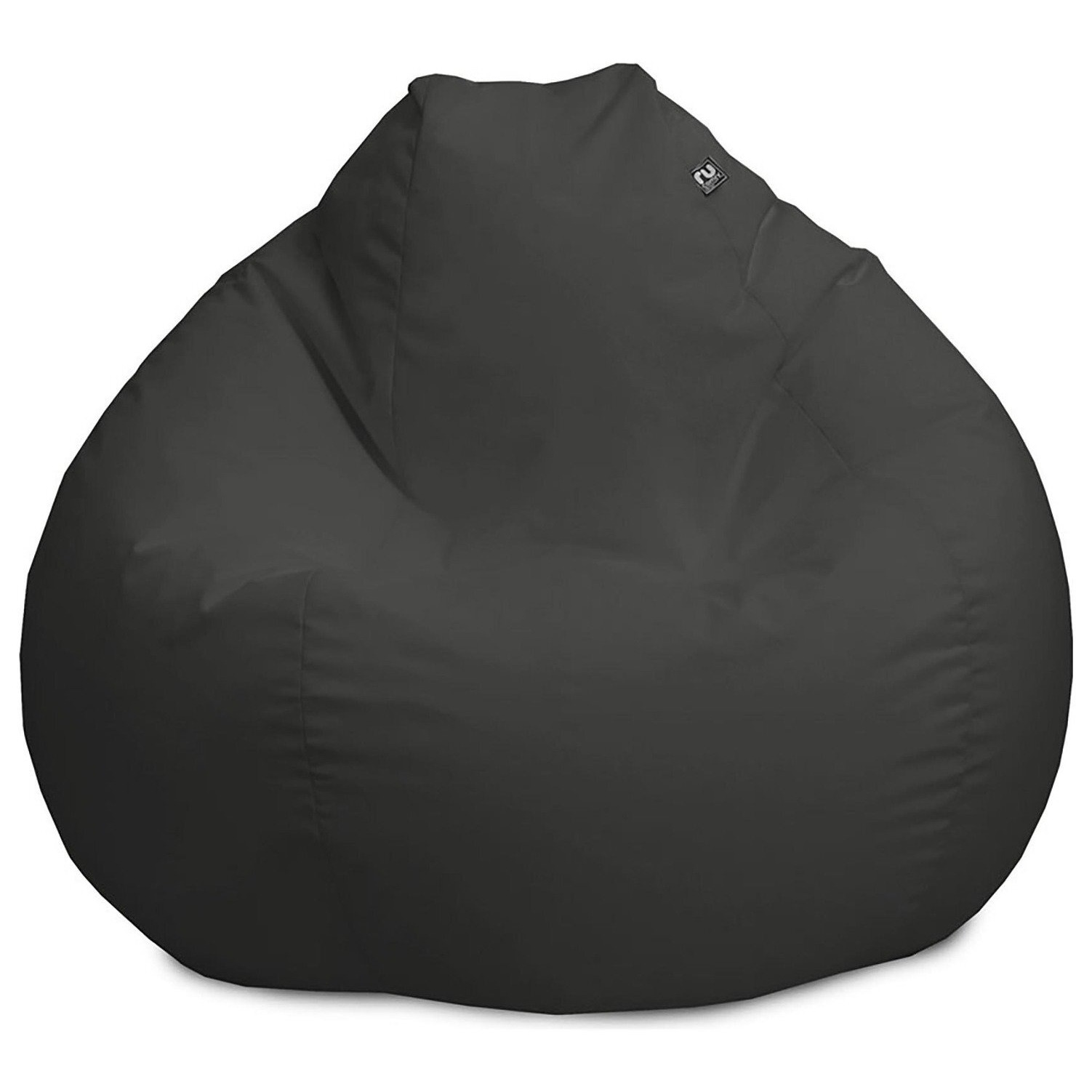 rucomfy Indoor Outdoor Bean Bag - Dark Grey - image 1