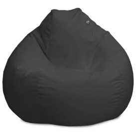 rucomfy Indoor Outdoor Bean Bag - Dark Grey - thumbnail 1
