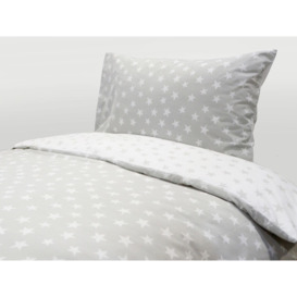 Habitat Kids Reversible Star Grey Bedding Set - Toddler