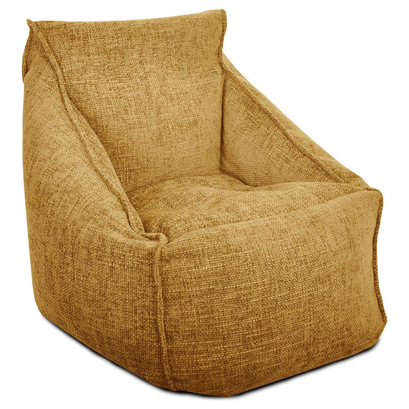 rucomfy Fabric Bean Bag Chair - Mustard - image 1