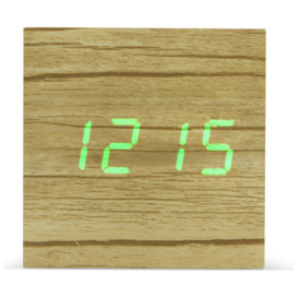 Acctim Digital Alarm Clock - Ash Wood - thumbnail 2