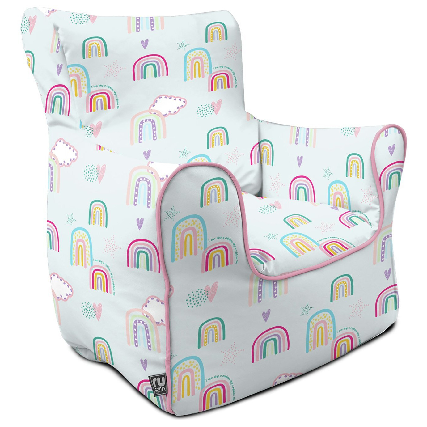 rucomfy Kids Rainbow Sky Bean Bag Chair - image 1