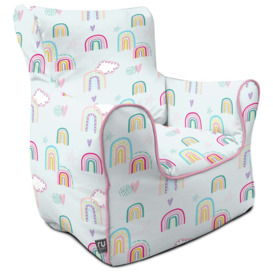 rucomfy Kids Rainbow Sky Bean Bag Chair - thumbnail 1