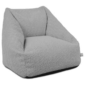 rucomfy Kids Snuggle Bean Bag Chair - Grey - thumbnail 1