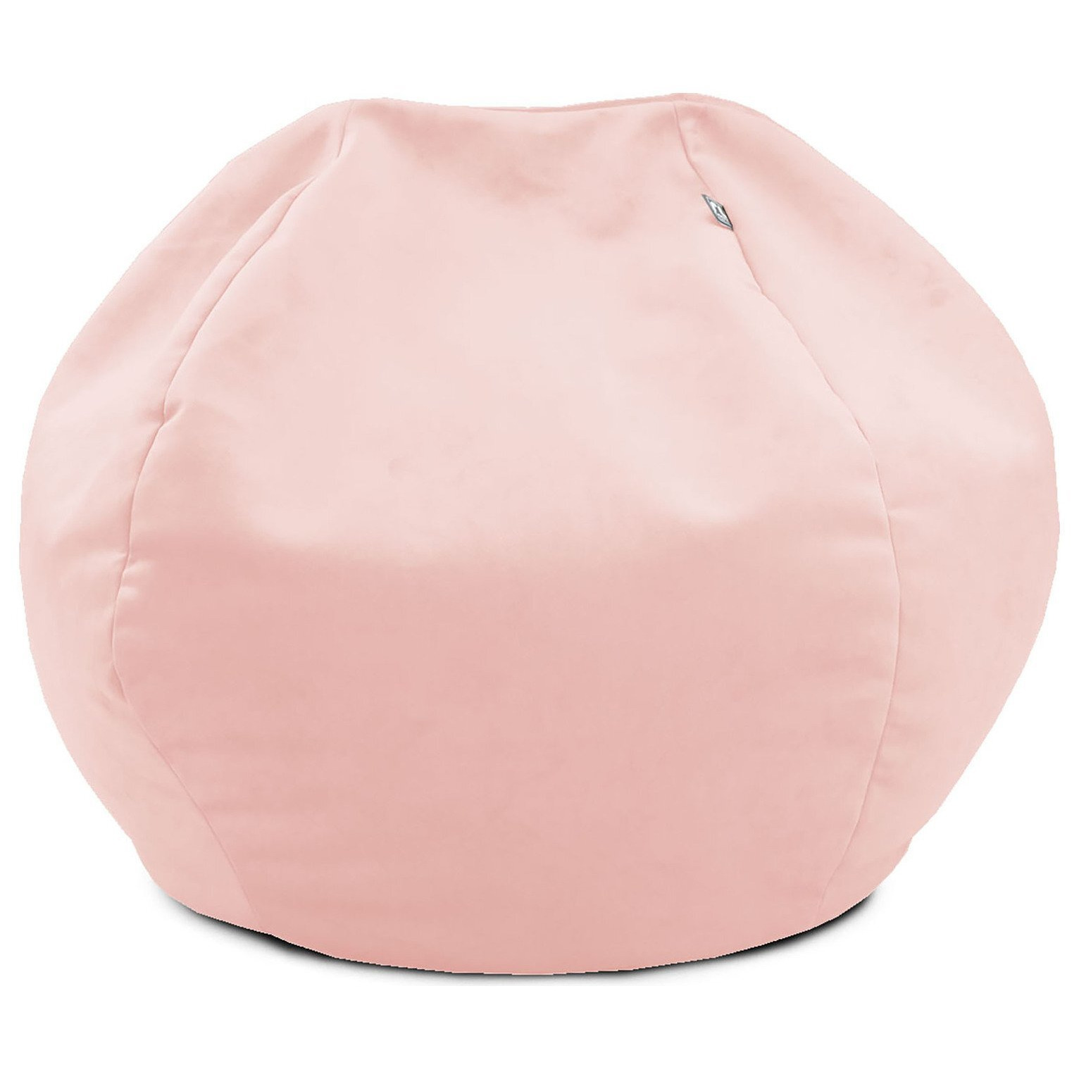 rucomfy Kids Mini Slouch Velvet Bean Bag - Pink - image 1