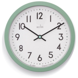 Acctim Elstow Analogue Wall Clock - Green
