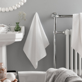 Home Essentials Plain Hand Towel - Super White