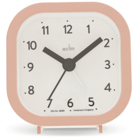 Acctim Remi Analogue Alarm Clock - Pink - thumbnail 1
