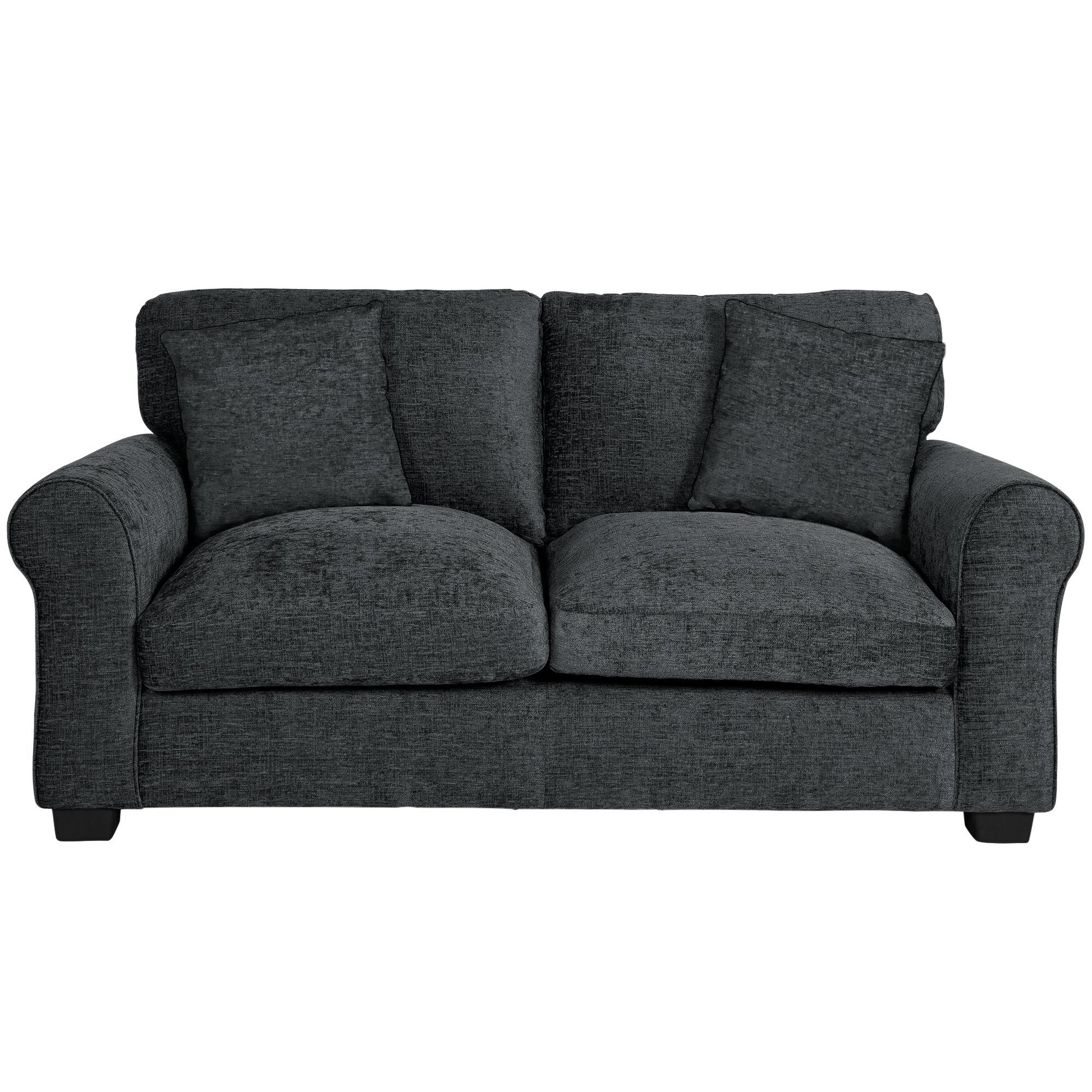 Argos Home Taylor Fabric 2 Seater Sofa - Grey - image 1