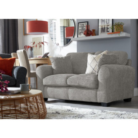 Argos Home Taylor Fabric 2 Seater Sofa - Grey - thumbnail 2