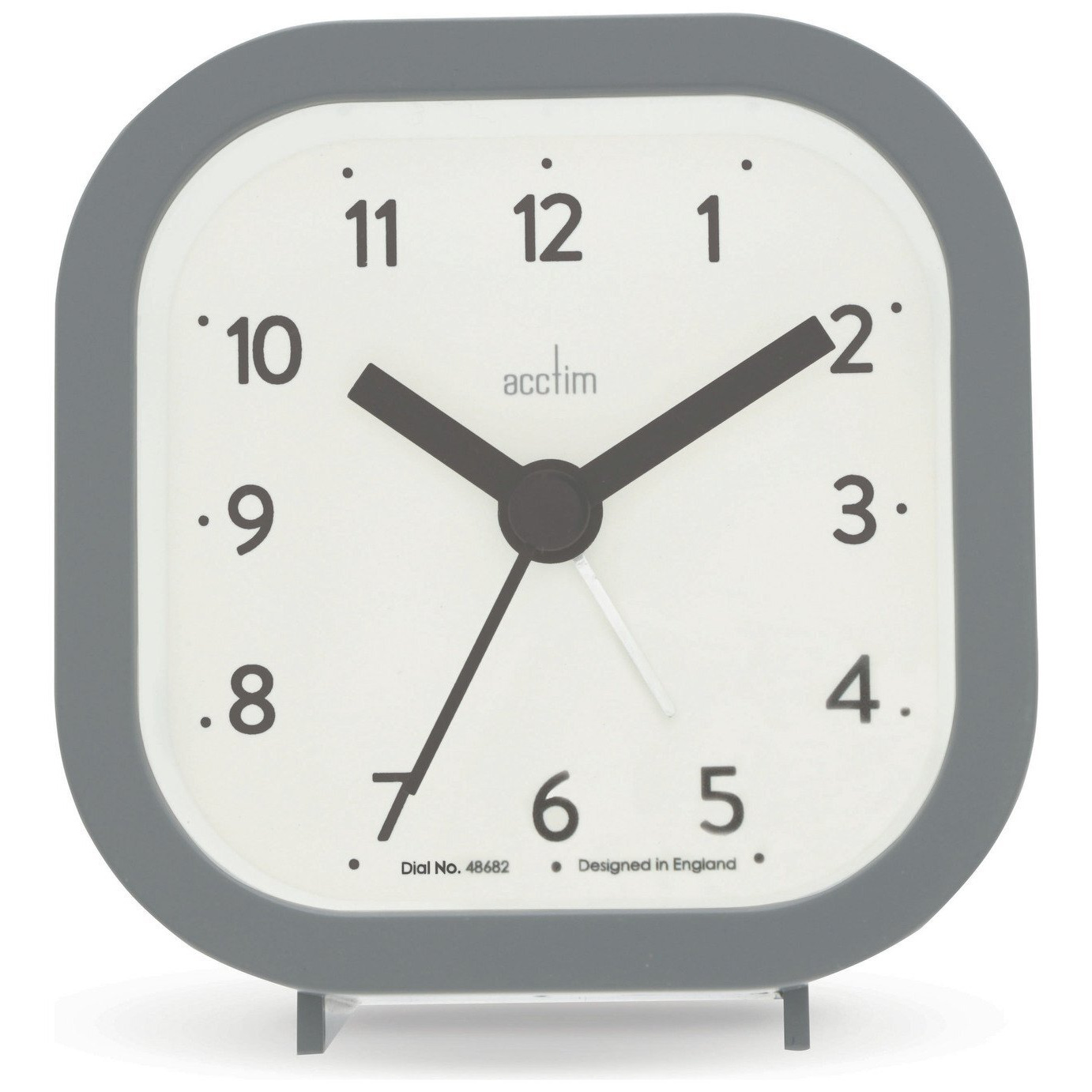 Acctim Remi Analogue Alarm Clock - Grey - image 1