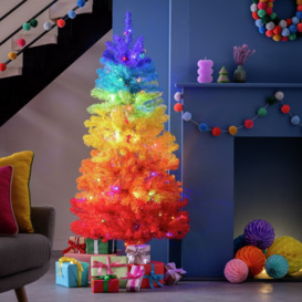 Habitat 5ft Rainbow Christmas Tree