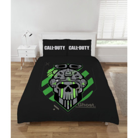 Call of Duty Black and Grey Kids Bedding Set - Double