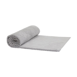 Home Essentials Plain Bath Sheet - Grey